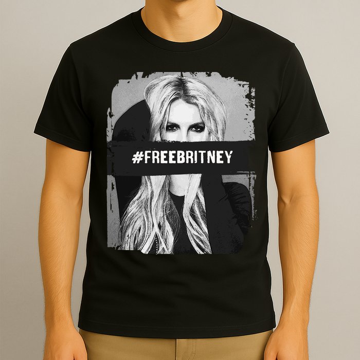 Free Britney Grey Style T-Shirt