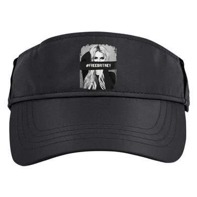 Free Britney Grey Style Adult Drive Performance Visor