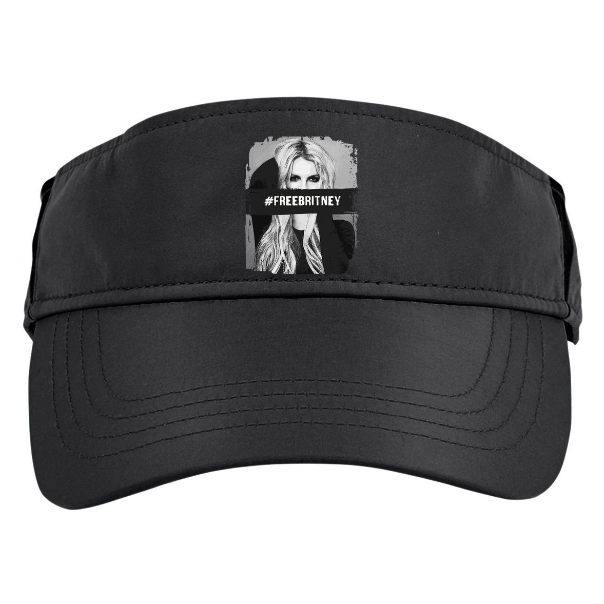 Free Britney Grey Style Adult Drive Performance Visor