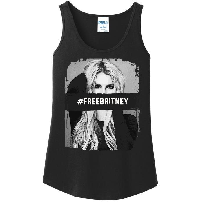 Free Britney Grey Style Ladies Essential Tank