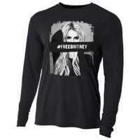 Free Britney Grey Style Cooling Performance Long Sleeve Crew