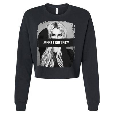 Free Britney Grey Style Cropped Pullover Crew