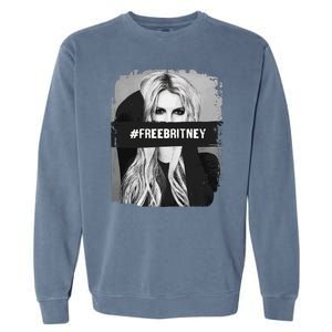 Free Britney Grey Style Garment-Dyed Sweatshirt