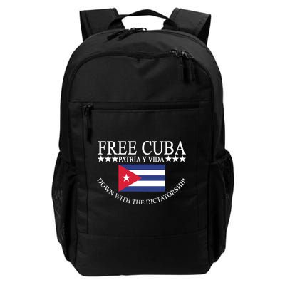 Free Cuba Down With The Dictatorship Backpack