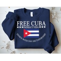 Free Cuba Down With The Dictatorship Sweatshirt
