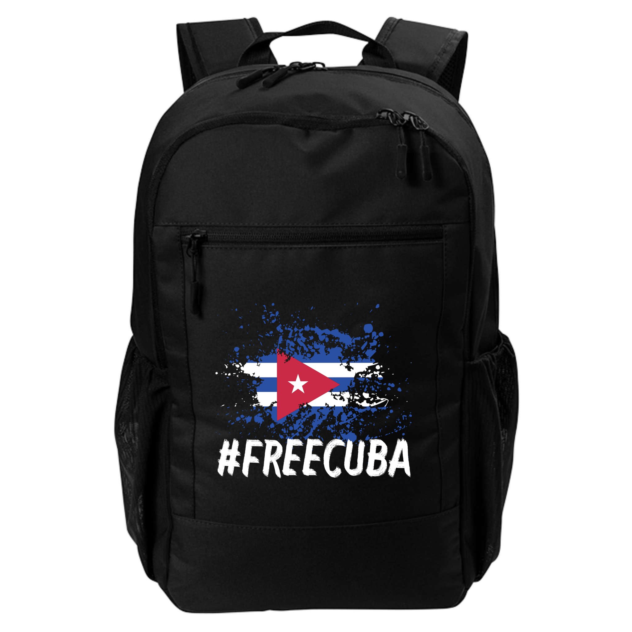 Free Cuba Flag Backpack