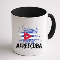 Free Cuba Flag Mug
