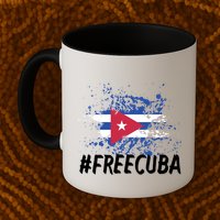 Free Cuba Flag Mug