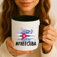 Free Cuba Flag Mug