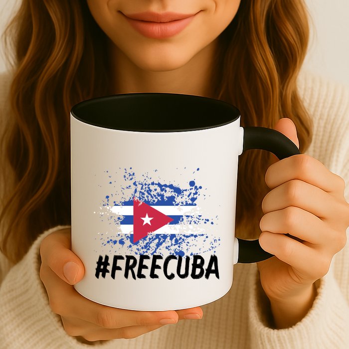 Free Cuba Flag Mug