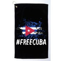 Free Cuba Flag Golf Towel
