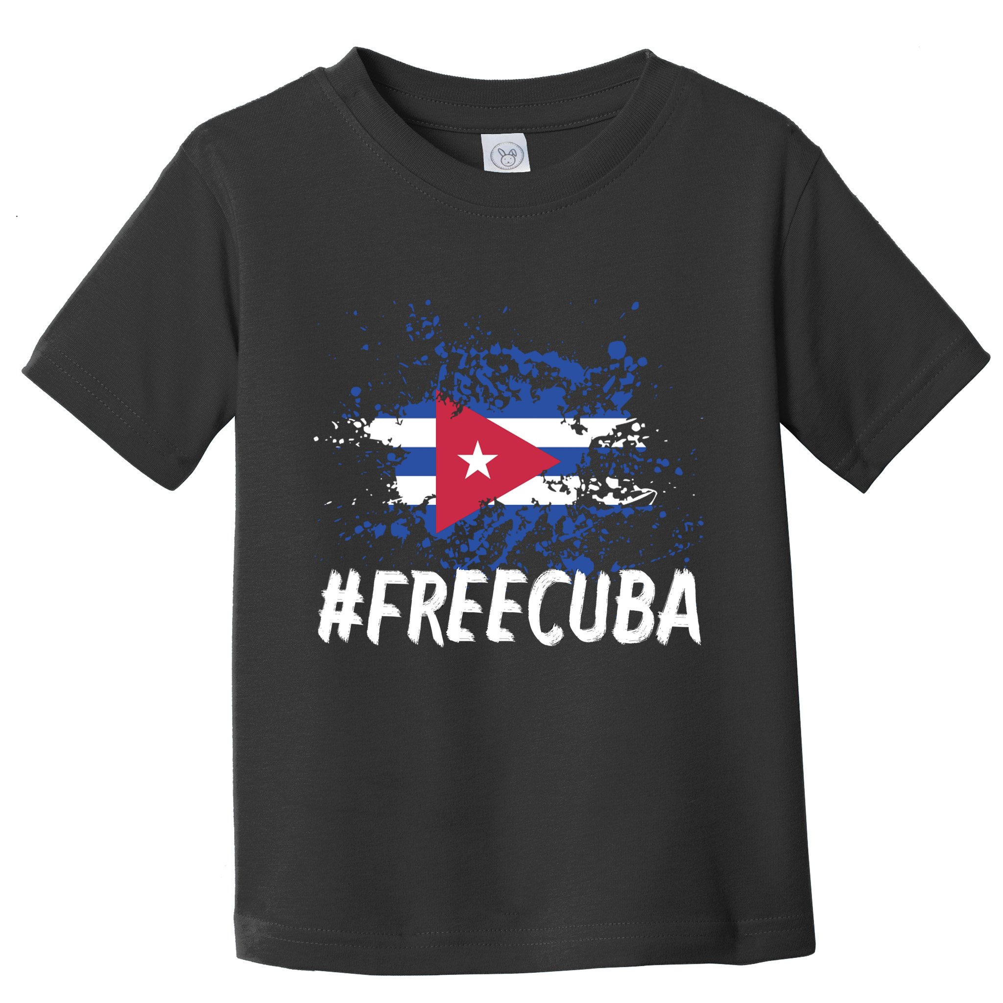 Free Cuba Flag Toddler T-Shirt