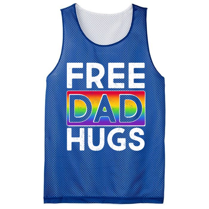 Free Dad Hugs Mesh Reversible Basketball Jersey Tank