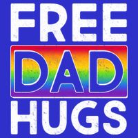 Free Dad Hugs Mesh Reversible Basketball Jersey Tank