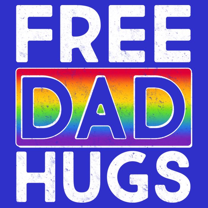 Free Dad Hugs Mesh Reversible Basketball Jersey Tank