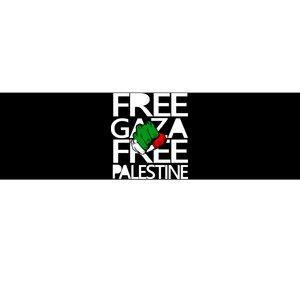 Free Gaza And Palestine Fist Bumper Sticker