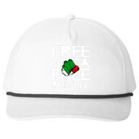 Free Gaza And Palestine Fist Snapback Five-Panel Rope Hat