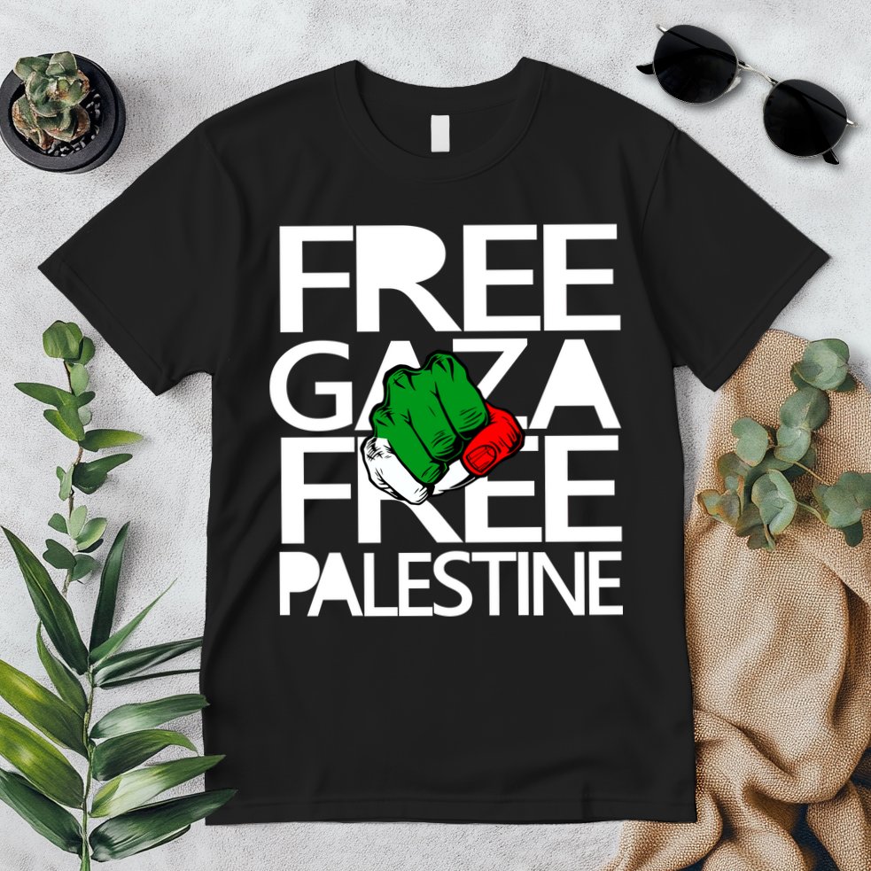 Free Gaza And Palestine Fist Premium T-Shirt