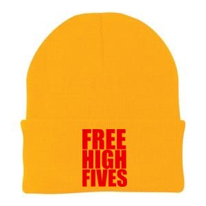 Free High Fives Knit Cap Winter Beanie