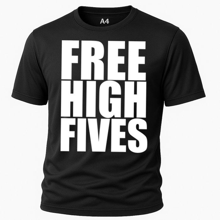 Free High Fives Cooling Performance Crew T-Shirt