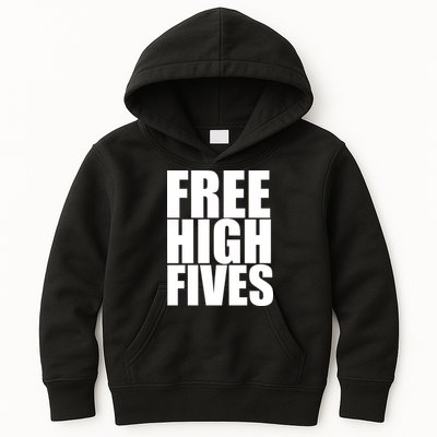 Free High Fives Kids Hoodie