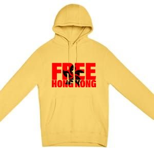 Free Hong Kong Premium Pullover Hoodie