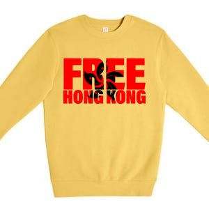 Free Hong Kong Premium Crewneck Sweatshirt