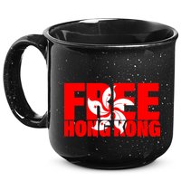 Free Hong Kong 15oz Campfire Ceramic Mug