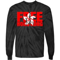 Free Hong Kong Tie-Dye Long Sleeve Shirt