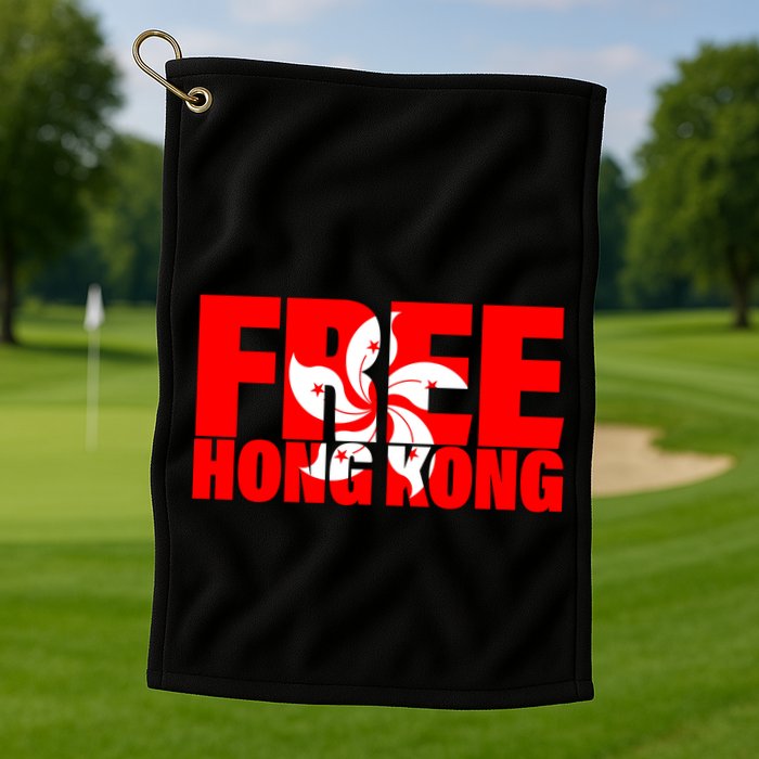 Free Hong Kong Golf Towel