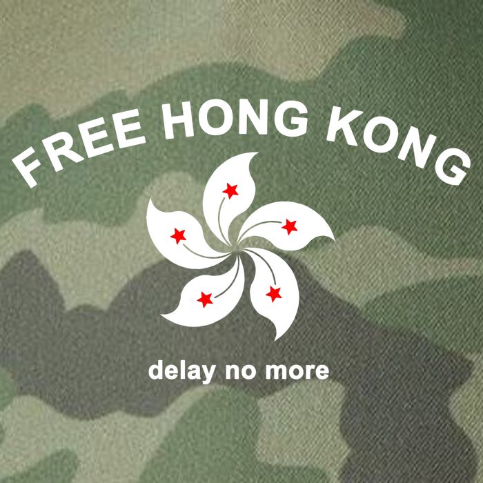 Free Hong Kong Delay No More Legacy Tie Dye Trucker Hat