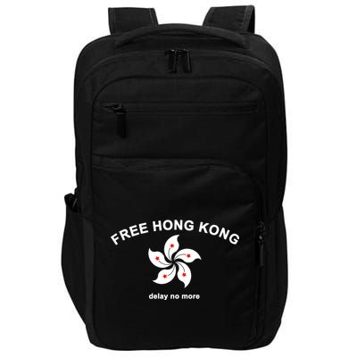 Free Hong Kong Delay No More Impact Tech Backpack