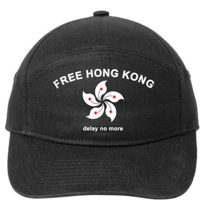 Free Hong Kong Delay No More 7-Panel Snapback Hat