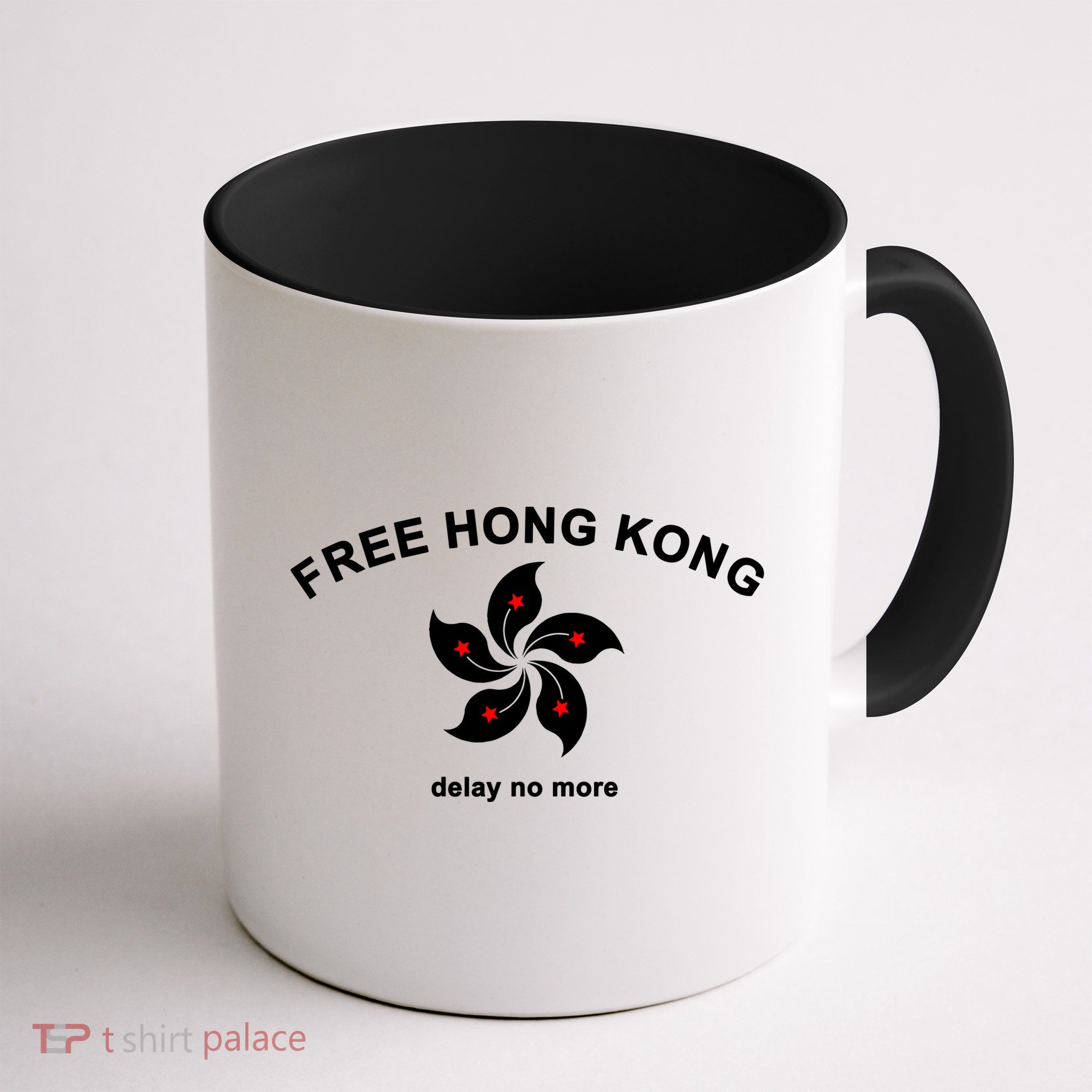 Free Hong Kong Delay No More Mug