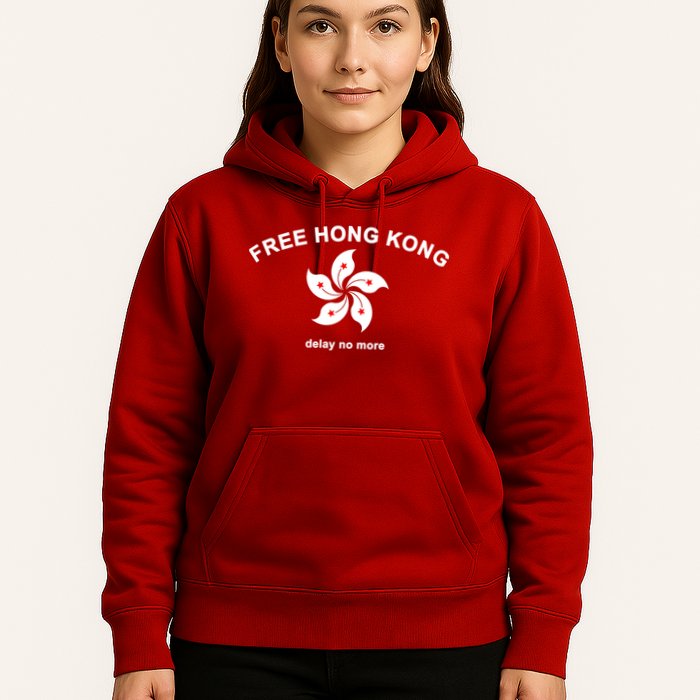 Free Hong Kong Delay No More Hoodie