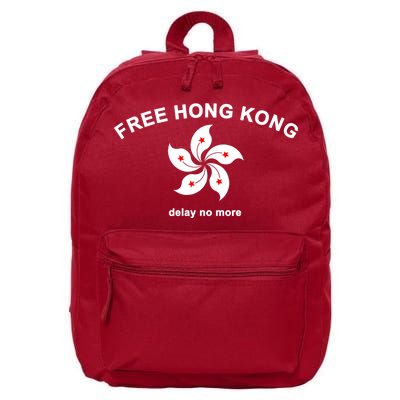 Free Hong Kong Delay No More 16 in Basic Backpack