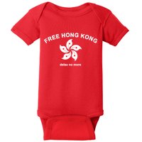 Free Hong Kong Delay No More Baby Bodysuit