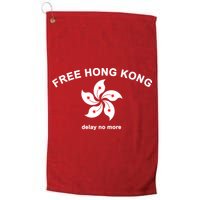 Free Hong Kong Delay No More Golf Towel