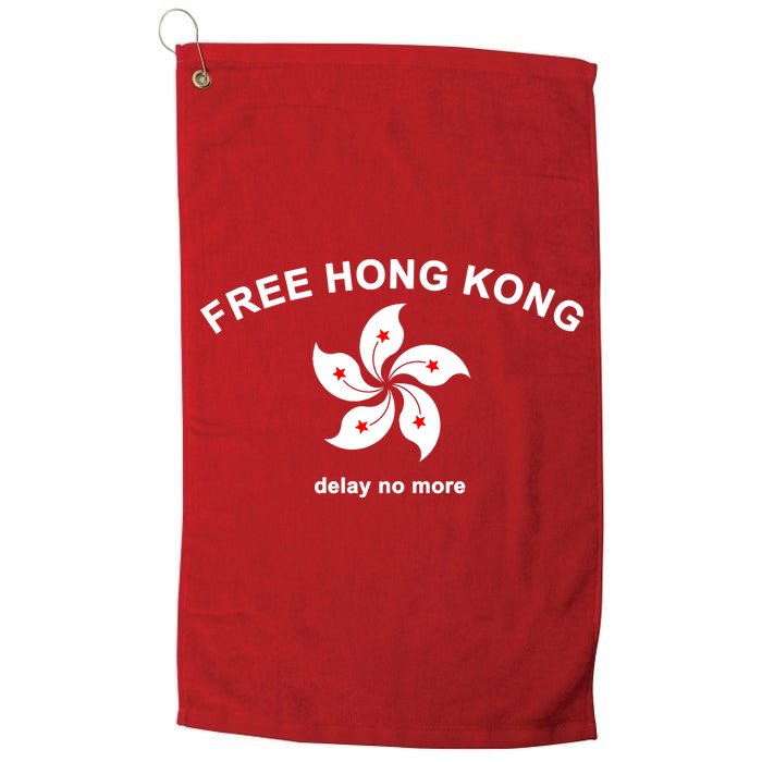 Free Hong Kong Delay No More Golf Towel
