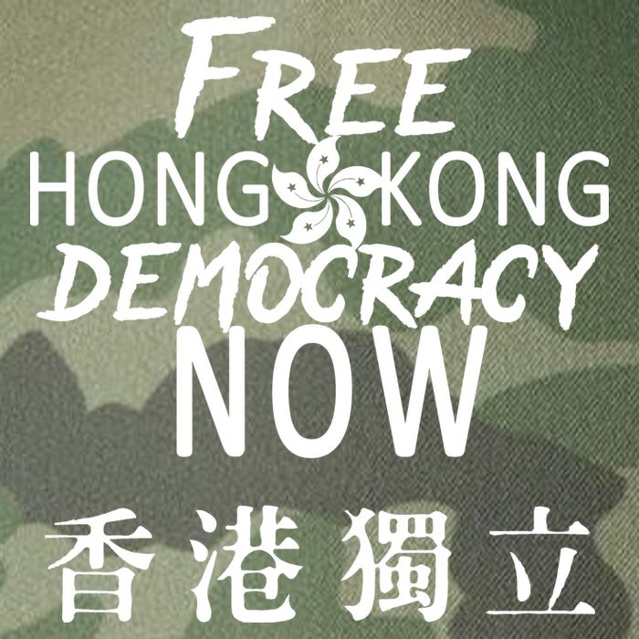 Free Hong Kong Democracy Now HK Independence Flag Legacy Tie Dye Trucker Hat