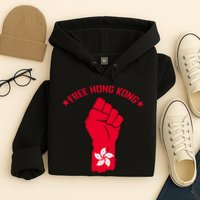 Free Hong Kong Fist Hoodie