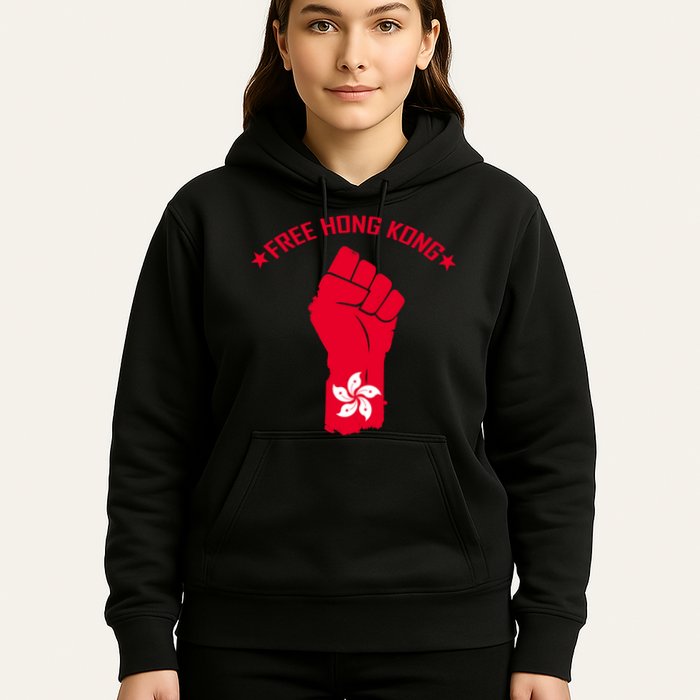 Free Hong Kong Fist Hoodie