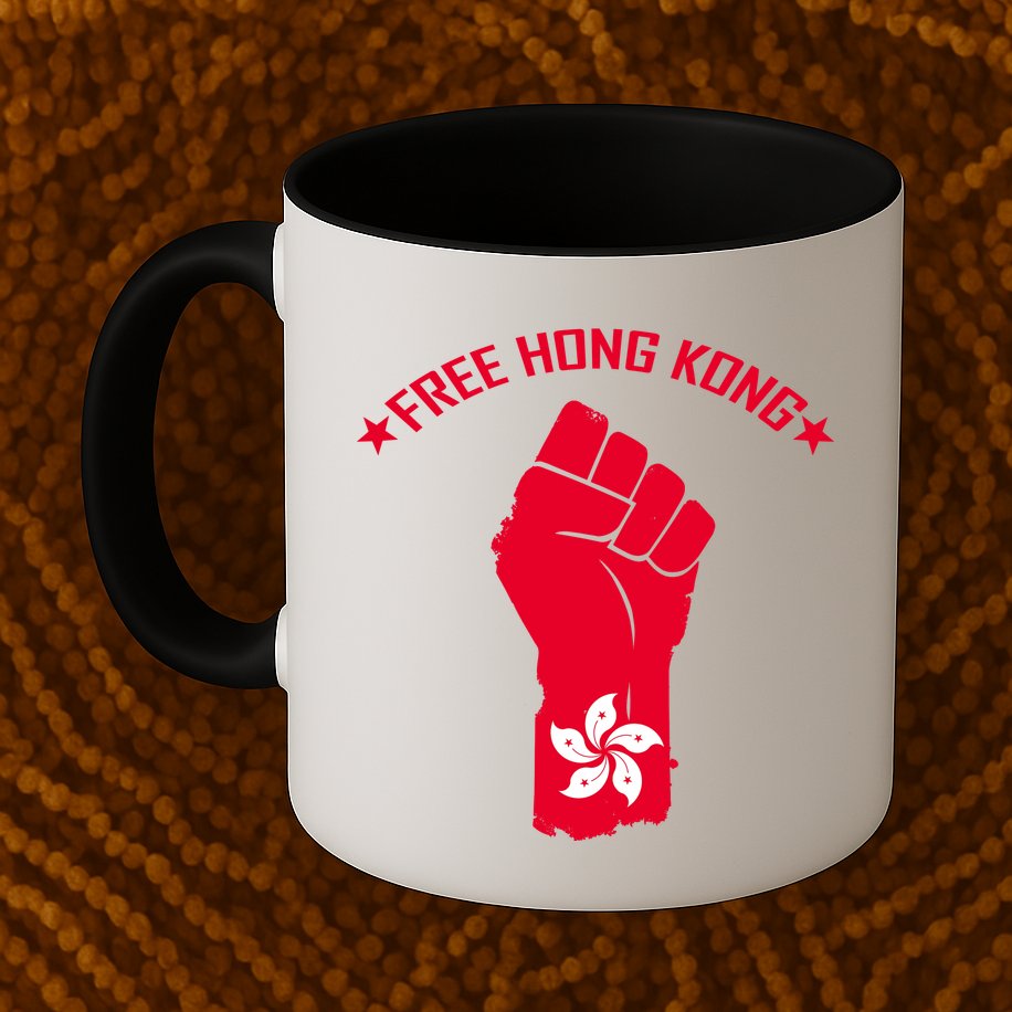 Free Hong Kong Fist Mug