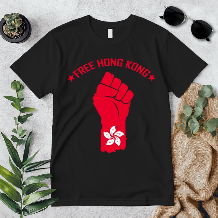 Free Hong Kong Fist Premium T-Shirt