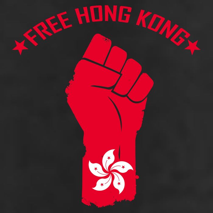 Free Hong Kong Fist Trucker Hat