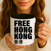 Free Hong Kong For Democracy Now Mug