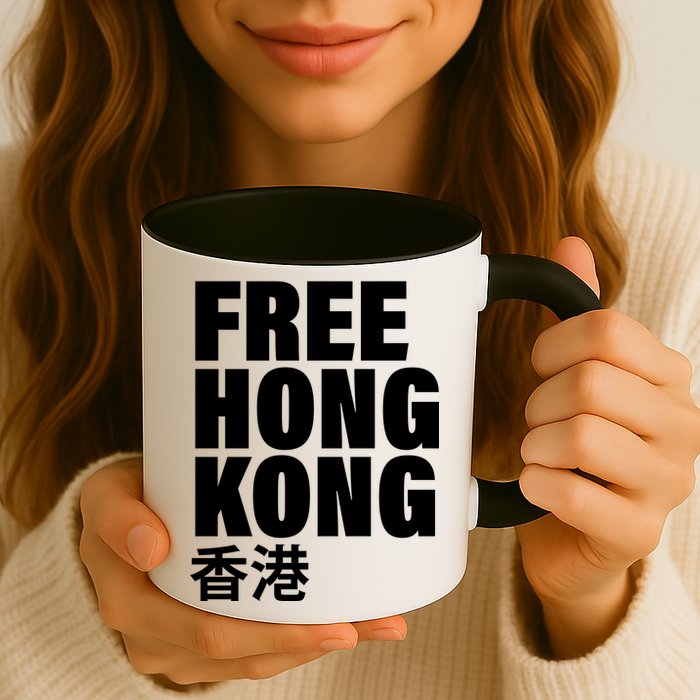 Free Hong Kong For Democracy Now Mug