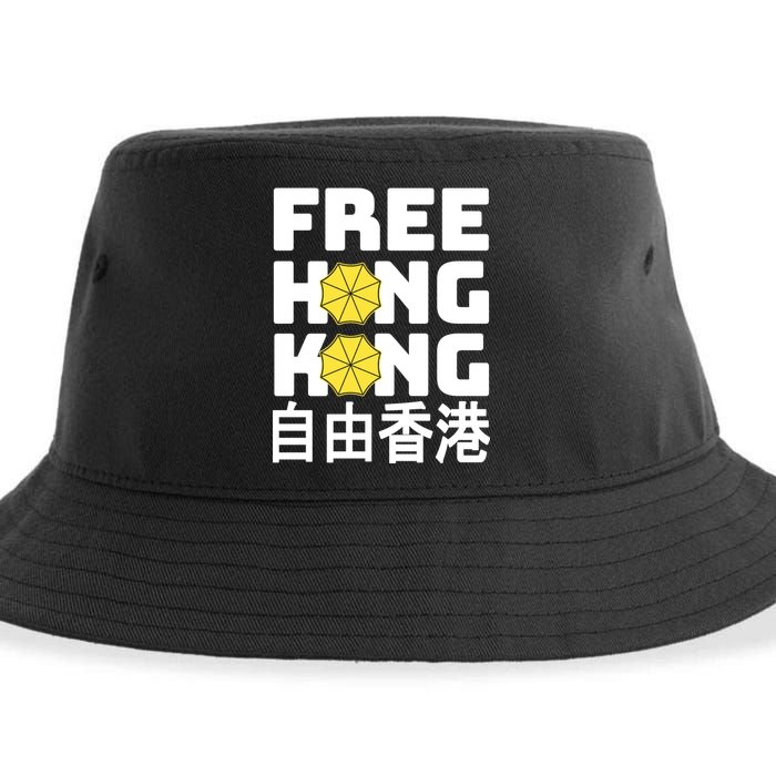 Free-Hong-Kong Support HK Sustainable Bucket Hat