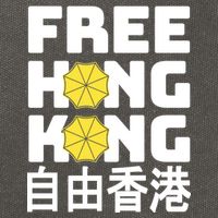 Free-Hong-Kong Support HK Cotton Canvas Backpack