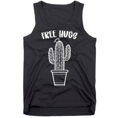 Free Hugs Cactus Tank Top